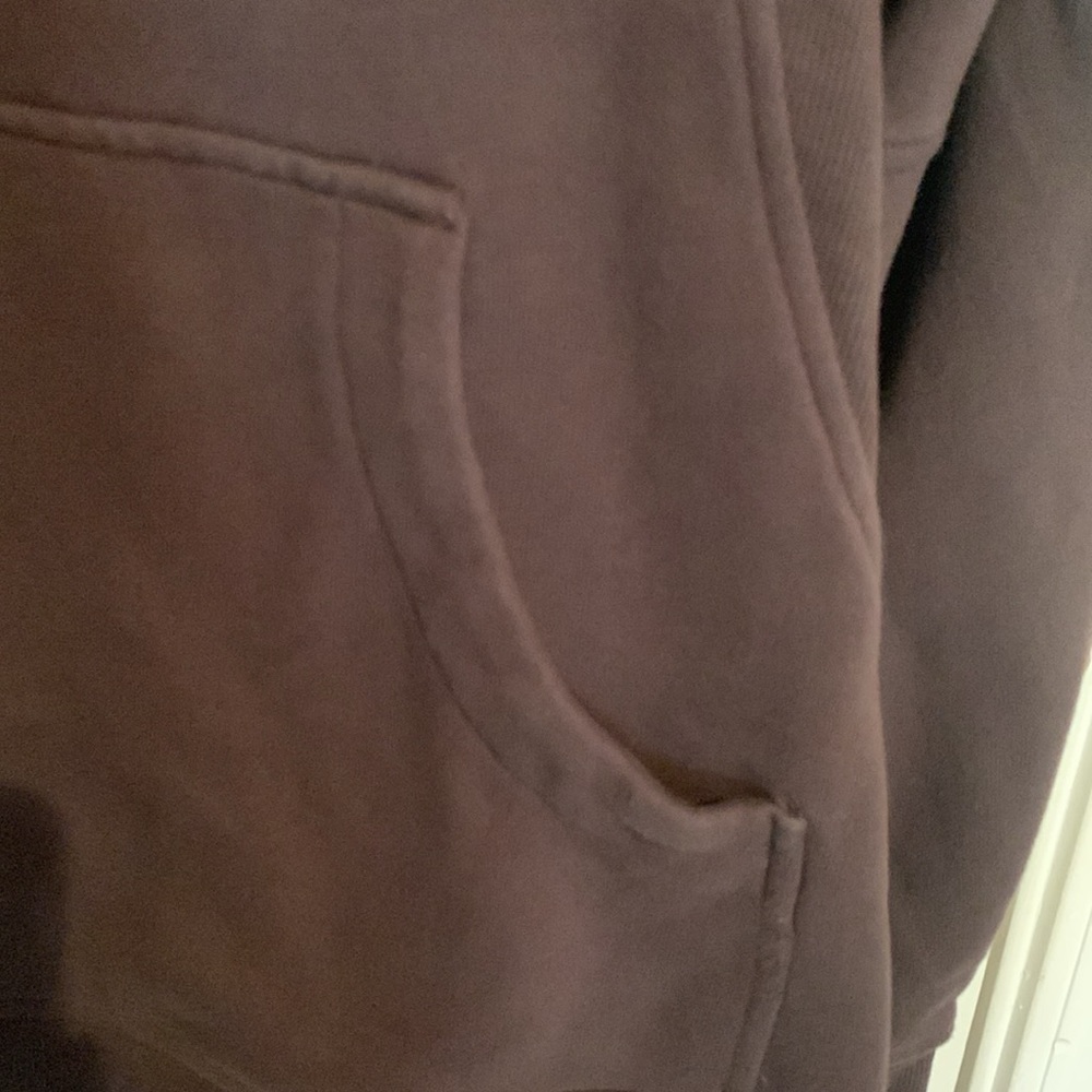 Lululemon Funnel Neck 1/4 Zip in “Espresso”  Scuba Size XL/XXL Rare - Picture 4 of 11